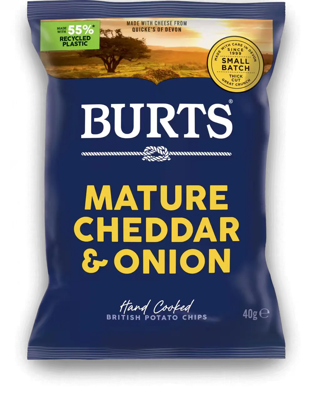 Burts Mature Cheddar and Onion potato chips